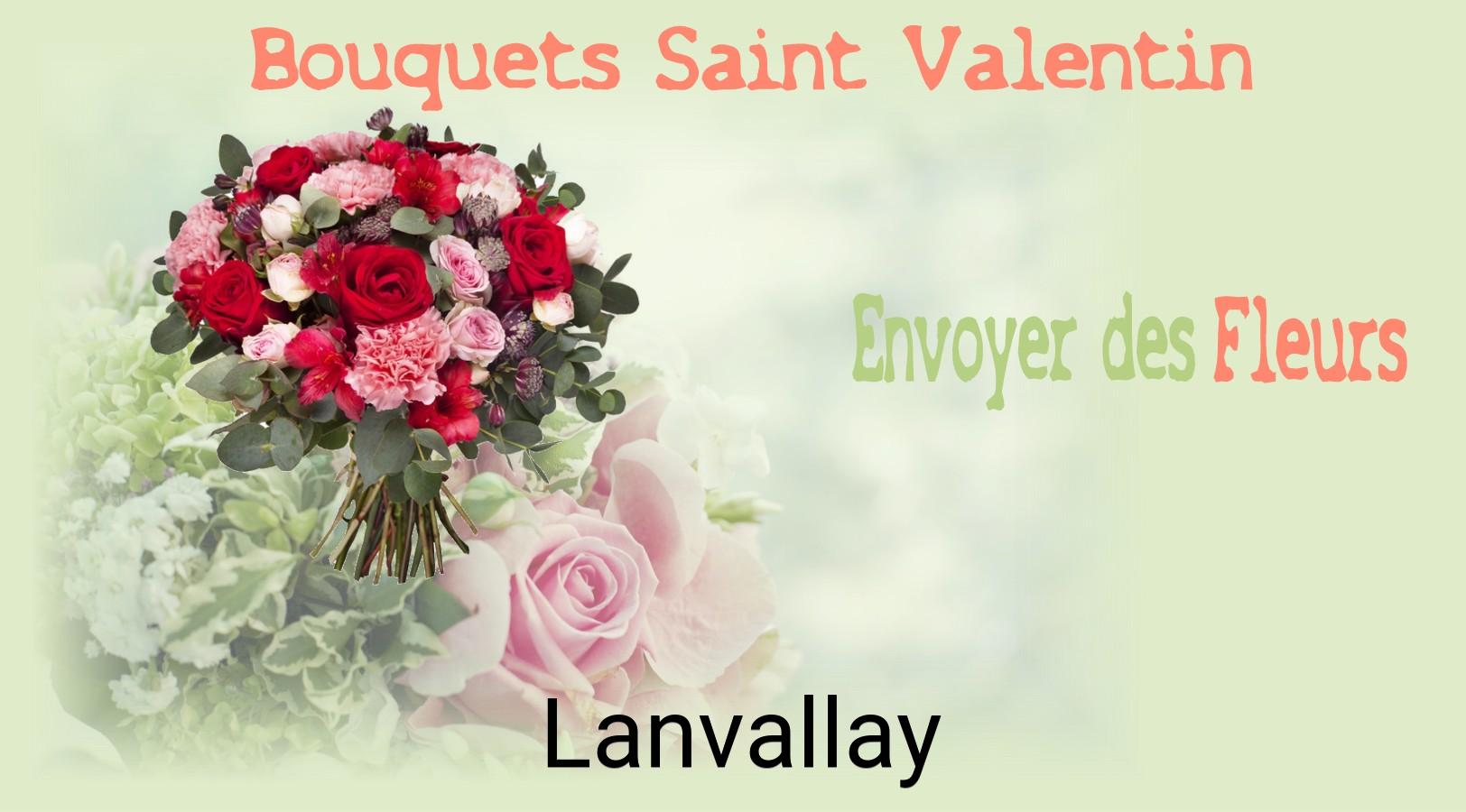 Roses de Saint-Valentin livrées à Lanvallay